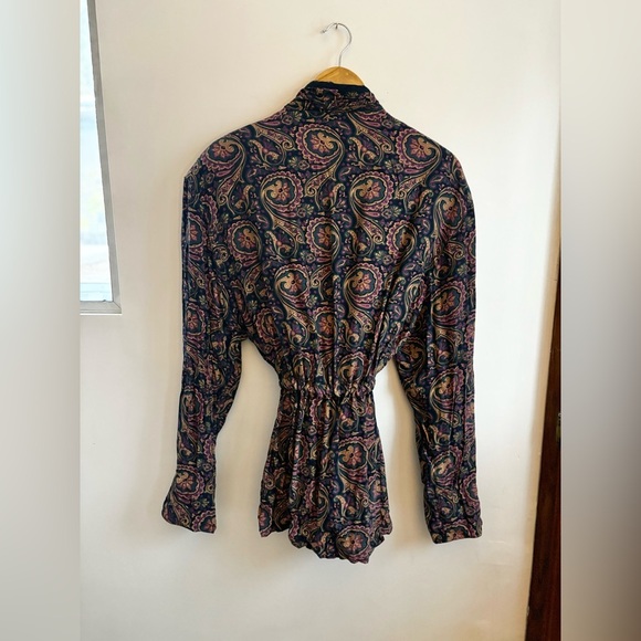 VINTAGE| Diane Gilman 100% silk jacket/blazer | size medium - Picture 6 of 8
